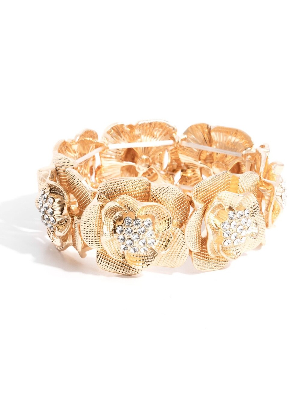 Paparazzi Floral Fare - Gold Brace